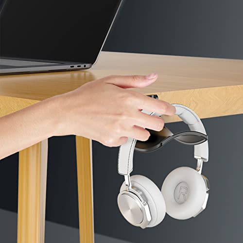 2-Pack Headphone Wall Mount Hook Hanger for All Headsets