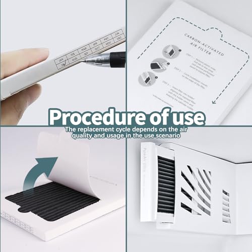 Astrair 6 Pack Refrigerator Air Filter Replacement for Frigidaire Pure Air Ultra Models
