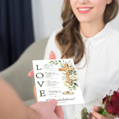 Christian Wedding Card Gift for Bride & Groom - ZC-059