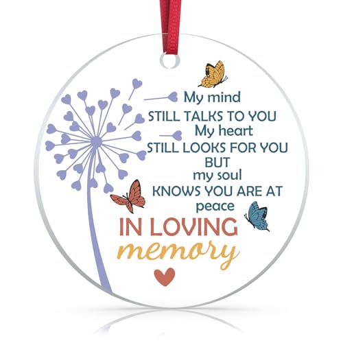 Sympathy Memorial Ornament - Bereavement Gift for Loved Ones