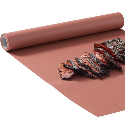 PH PERKHOMY Pink Butcher Paper Roll 12 inch x 30 Feet for BBQ Grilling