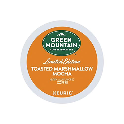 Green Mountain Coffee Roasters Toasted Marshmallow Mocha Single-Serve K-Cup Pods 24ct - Light Roast Flavored Coffee