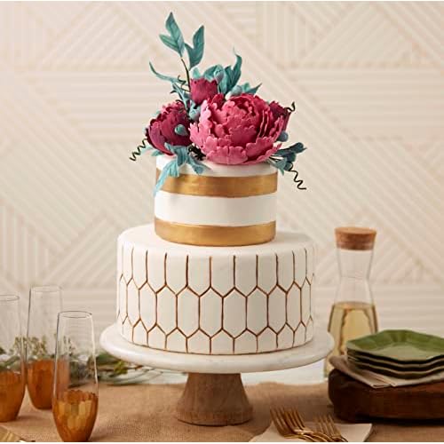 Wilton Gum Paste Flower Cut-Outs Set - Make Gorgeous Gum Paste Flowers for Your Desserts, Instruction Book Included for Gum Paste Flowers, 28-Piece