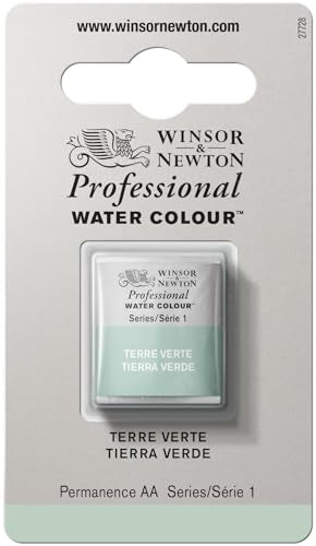 Winsor & Newton Professional Watercolor Half Pan - Terre Verte