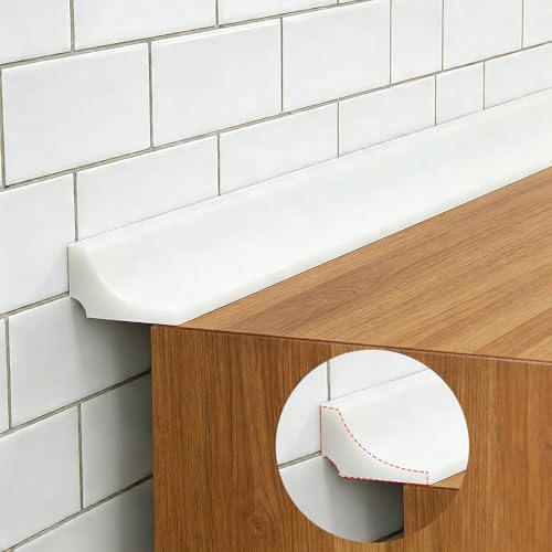 Water Barrier for Sink - Collapsible Silicone Shower Threshold