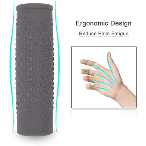 2 Pack Electric Scooter Handle Grips E-Scooter Handlebar Grips Non-Slip-Rubber Hand Grips for VOLPAM Hiboy S2 Xiaomi M365 Pro Segway Ninebot E2 Folding Commuter Electric Scooter Handle Bar