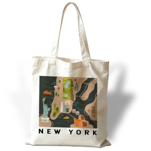 Funny Reusable Cotton Tote Bag - Style 32, 13.7x15.7 inch