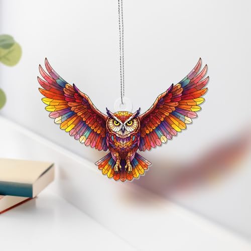 Animal Lover Christmas Ornament - Owl Holiday Decor - Merry Xmas 2026