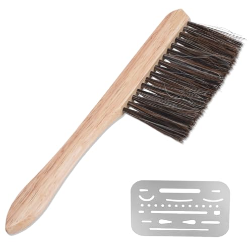 YiePhiot 2 Pack Mini Dusting & Drafting Brushes for Cleaning & Art Projects