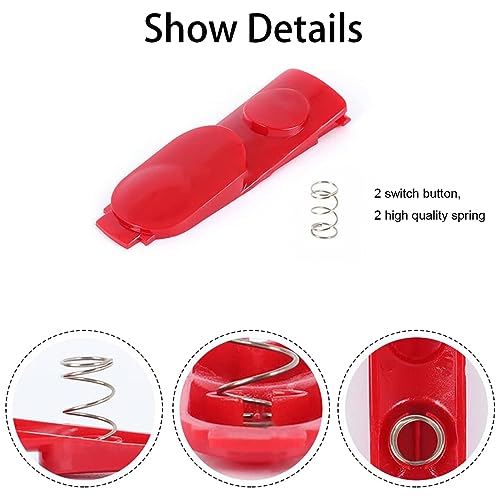 Replacement Cleaner Head Clip Latch Button for Dyson V7 V8 V10 V11 V15 - 2 Pack
