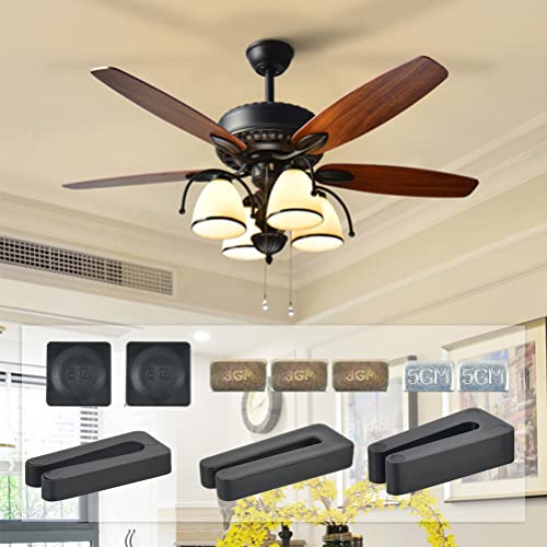 BUYGOO 24-Piece Ceiling Fan Balancing Kit - Fix Wobble and Reduce Noise