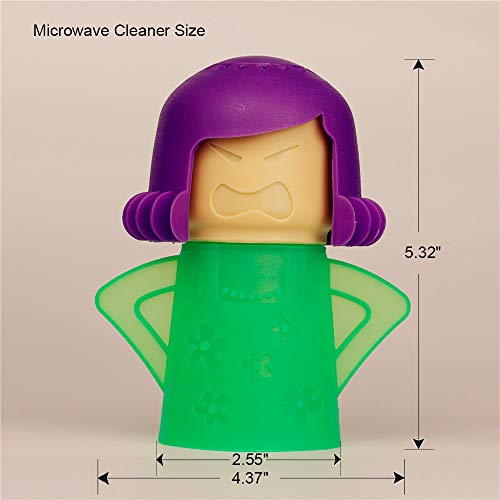 iFlyMars Green Microwave Steam Cleaner Reusable Kitchen Tool
