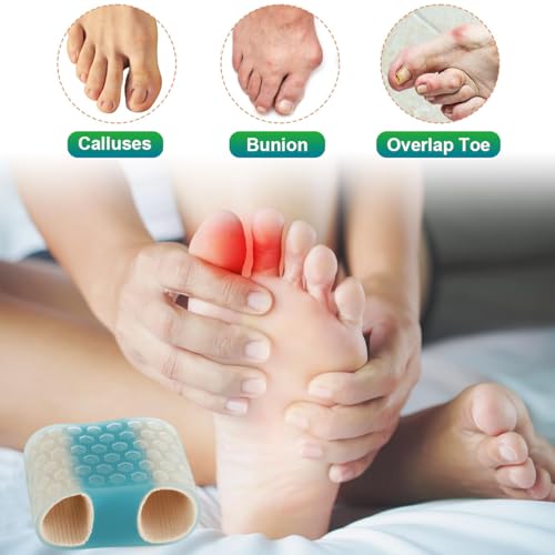 SEBS Toe Spacers & Bunion Correctors for Hallux Valgus Relief 4-Pack