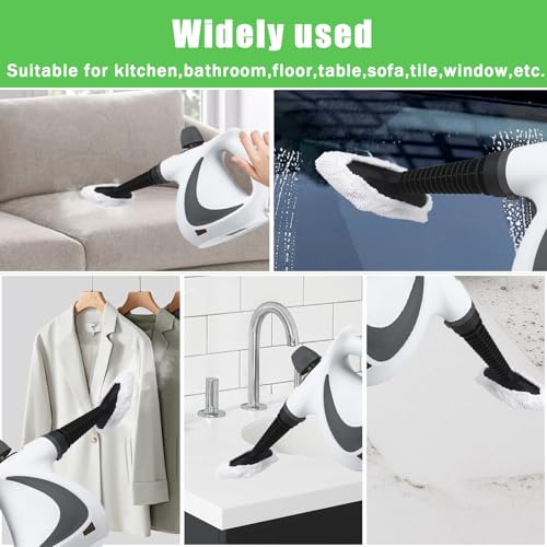 8-Pack Microfiber Steam Mop Pads for Bissell & PurSteam Cleaners