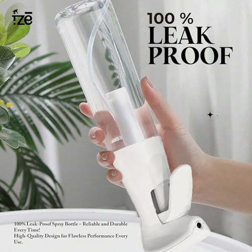 FZE 300ml Continuous Spray Bottle Fine Mist for Hair, Plants and Cleaning