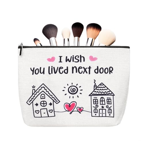 Sudaporn Best Friend Makeup Bag Canvas Travel Cosmetic Pouch Gift