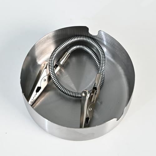 Silver Modern Incense Holder with Adjustable Metal Stand