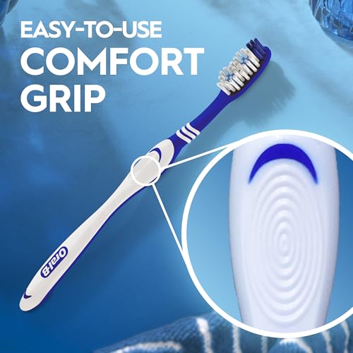 Oral-B Dual Clean Medium Manual Toothbrush 6 Count