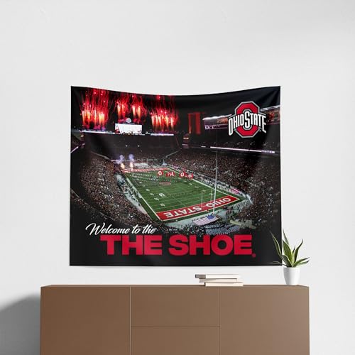 NORTHWEST NCAA Ohio State Buckeyes Wall Hanging Tapestry, 34" x 40", The Shoe