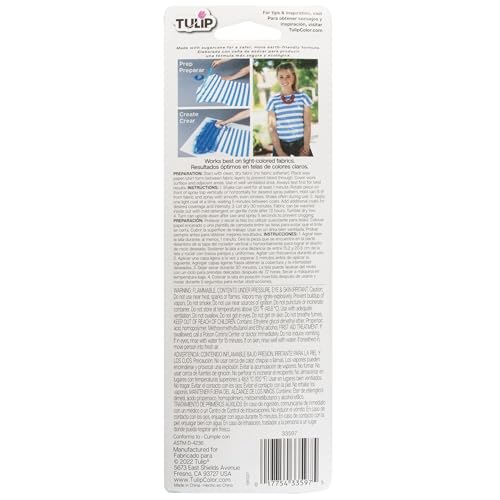 TULIP ColorShot Fabric Spray Paint - Red, 3 oz, Matte, Washable & Quick-Drying