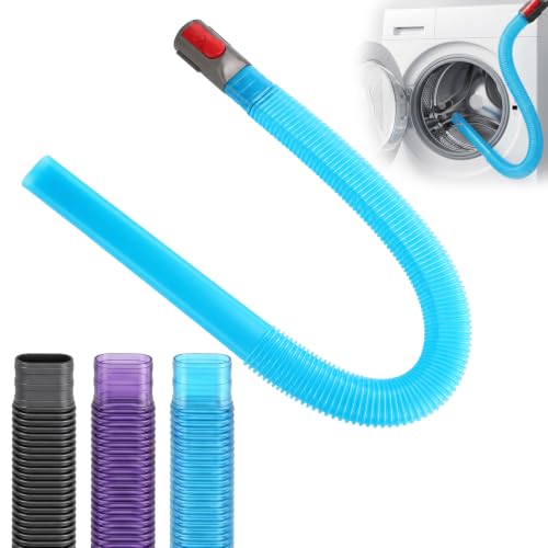 Dyson-Compatible Dryer Vent Cleaner Kit – 3 Pack Flexible Lint Vacuum Attachments