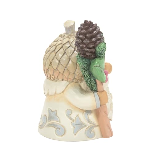 Enesco Jim Shore Heartwood Creek Gnome with Acorn Hat Figurine, 4.65 Inch, Multicolor