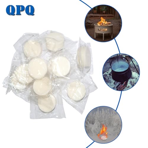 Solid Fuel Tablets for Campfire & BBQ - 20 Pcs Fire Starter
