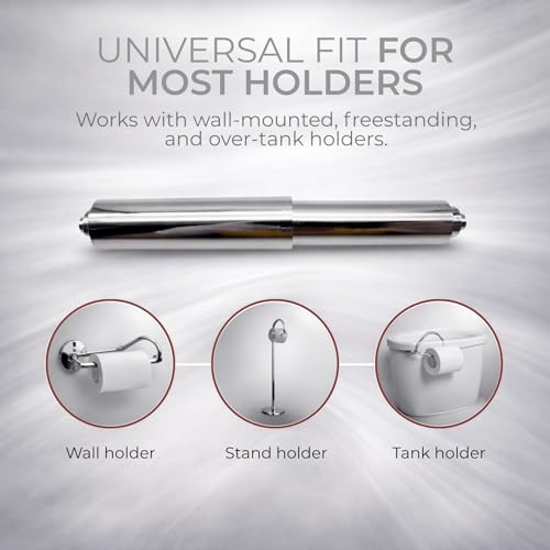 7-Inch Chrome Toilet Paper Holder Replacement Rod