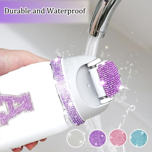 Personalized Rhinestone Letter Stickers for Owala Bottles