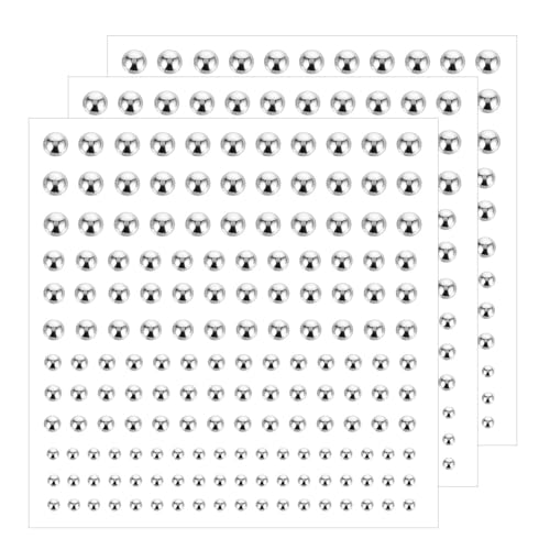 495 Pcs Face Gems and Rhinestone Stickers for Makeup and Body Crafts