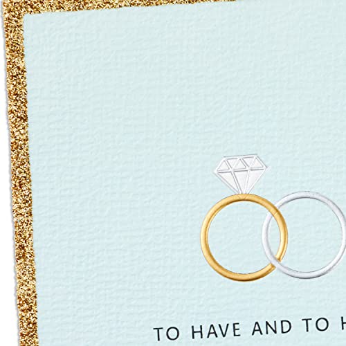 Hallmark Wedding Card - To Have and To Hold for Bridal Shower
