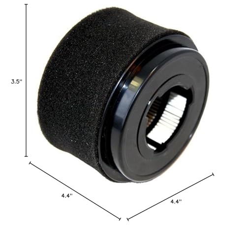 HQRP H12 Circular Filter Set compatible with Bissell 6579, 6582, 6583, 6584, 6585 Series PowerForce Bagless Vacuums, parts 32R9, 32064, 203-1464, 203-1183 Replacement