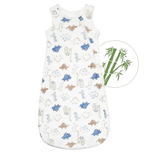 Sosomi Baby Wearable Blanket Sleep Sack 0.5 Tog, Soft Rayon & Cotton, Unisex, 0-6 Months