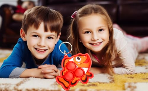 24-Pack Mini Clownfish Classroom Party Favors for Kids