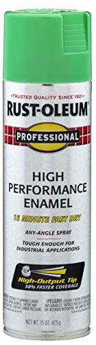 Rust-Oleum Professional Gloss Safety Green Spray Paint - 15 Ounce