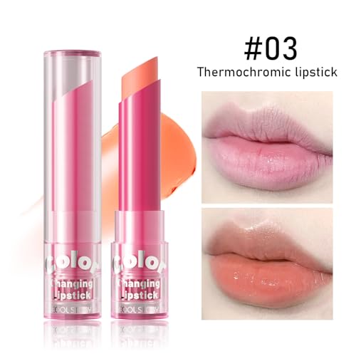 BERALLOYE 2-Pack pH Color Changing Lip Balm and Glossy Stain