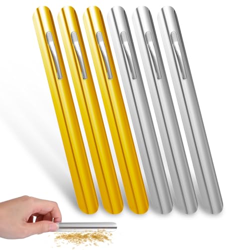 Stainless Steel Table Crumb Sweeper Set - 6 Pack for Servers