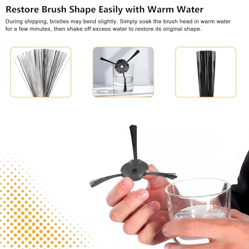 10 Pack Replacement Side Brushes for Shark Matrix Robot Vacuums