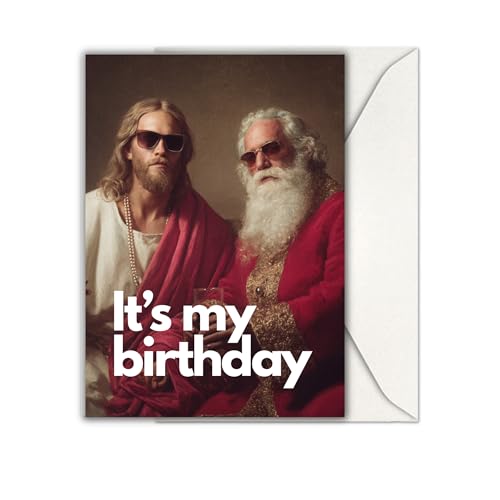 Funny Christmas Card - Hilarious Xmas Card for Friends & Family
