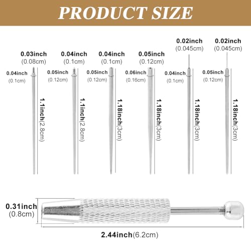 YOSINXU Piercing Ball Grabber and Insertion Pin Tool Kit