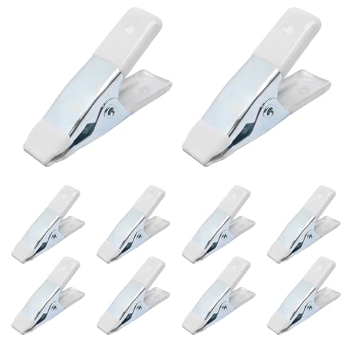 10 Pack 2-Inch Heavy Duty Dress Clips for Fitting, Sewing, and Bridal Gowns