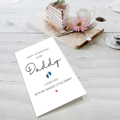 Supoeguk Happy First Birthday as My Daddy Card – Variation 14, From Baby to New Dad