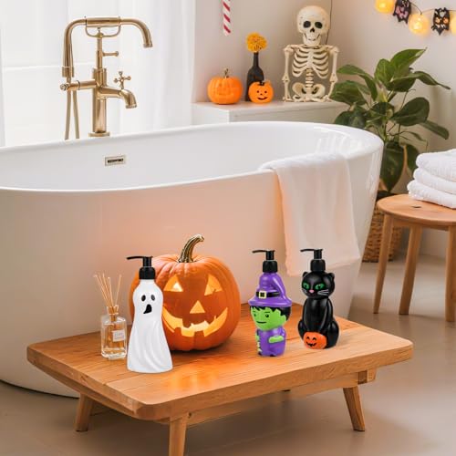 Christmas Soap Dispenser - Refillable Hand Pumped Design (3 Pack)