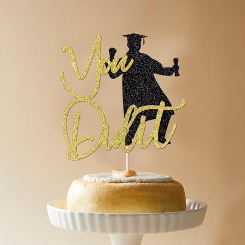 You Did It Graduation Cake Topper - Congrats Grad 2025 Decor