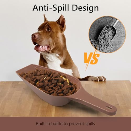 Dog Food Scoop with Measuring Lines - 2 Cup Capacity