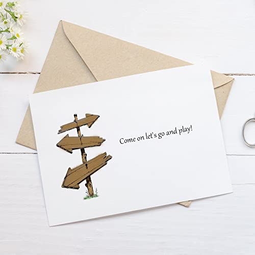 Hying Clear Fingerpost & Wooden Sign Rubber Stamps for Crafts