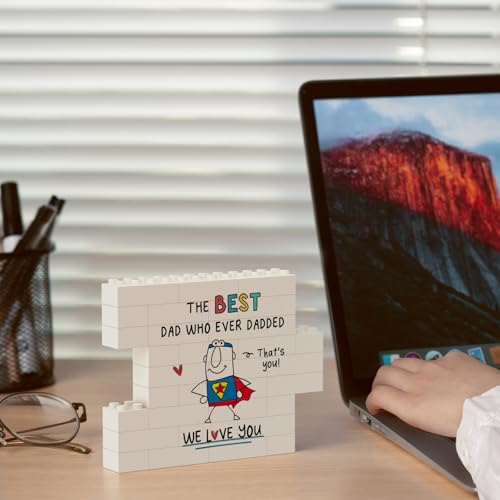 Funny Dad Gifts from Daughter/Son - Unique Papa Plaque