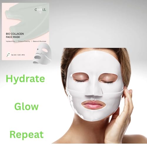 Carels Care Collagen Face Mask Sheet – Hydrating Korean Skincare Treatment