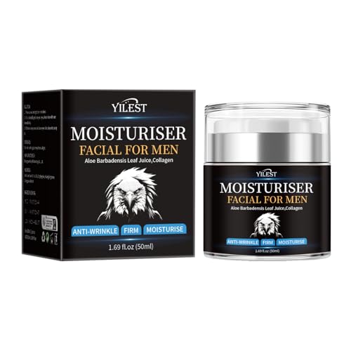 YILEST Men's Anti-Wrinkle Firming Face Moisturizer 1.69 Fl Oz