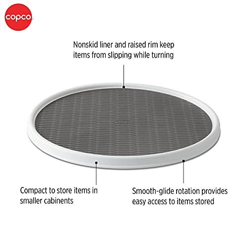 Copco 9-Inch Non-Skid Lazy Susan Turntable for Organizing